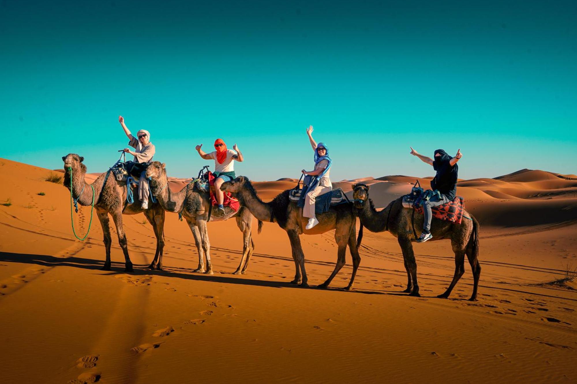 Отель Kasbah Erg Chebbi Мерзуга Экстерьер фото